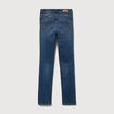 Jeans regular taille haute denim stone femme
