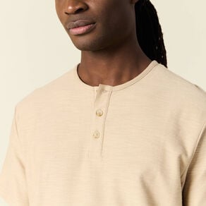 t shirt manches courtes beige homme T-shirt manches courtes beige homme