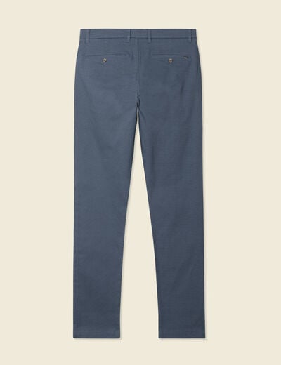 Pantalon chino longueur 32 bleu gris homme