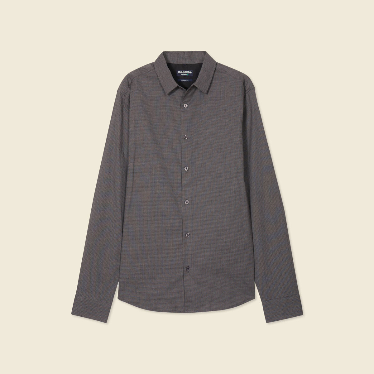Chemise éco-responsable gris homme