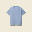 T-shirt manches courtes bleu gris homme
