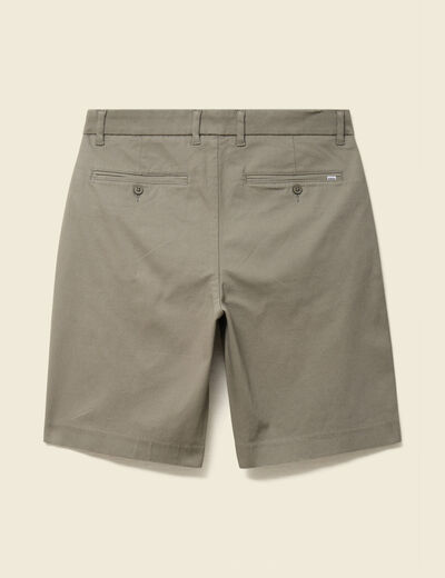Bermuda vert kaki homme