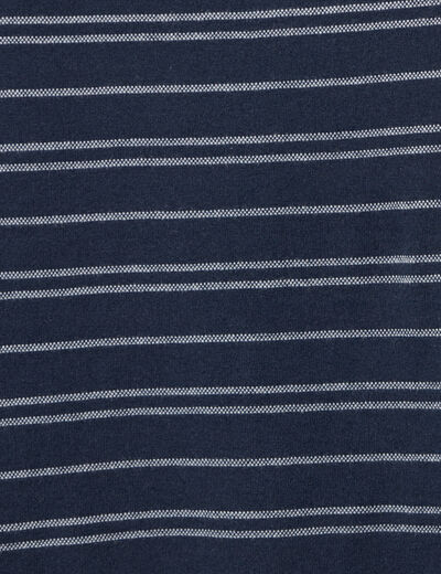 T-shirt éco-responsable bleu marine homme