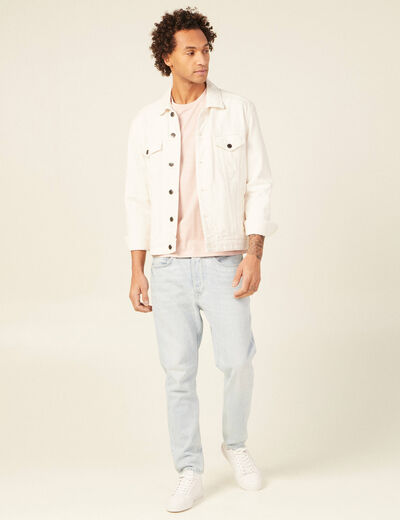 T-shirt éco-responsable vieux rose homme