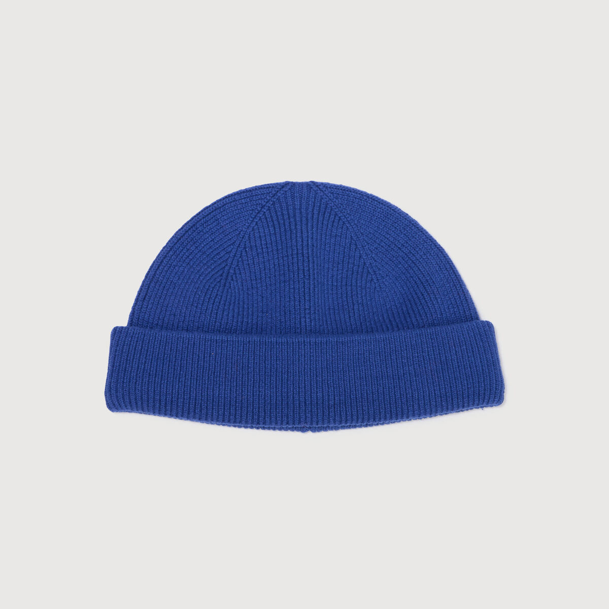 Bonnet bleu electrique homme