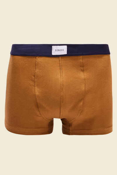 Lot 2 boxers marron homme