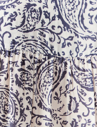 Blouse manches longues blanc femme