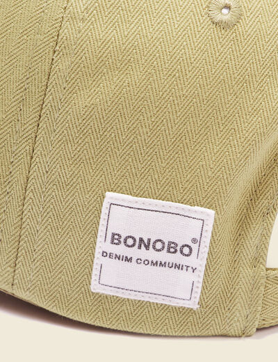 Casquette beige homme