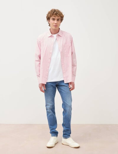 Jeans slim denim stone homme