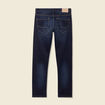 Jeans straight éco-responsable denim brut homme