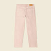 Jeans relax 5 poches rose homme