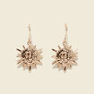 Boucles d'oreilles couleur or femme