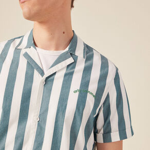 chemise eco responsable vert fonce homme Chemise éco-responsable vert foncé homme