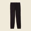 Pantalon éco-responsable noir femme