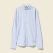 Chemise col classique manches longues bleu ciel homme