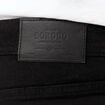 Jeans slim longueur 30 denim noir homme