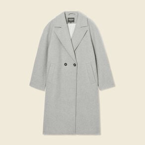 manteau oversize long gris femme Manteau oversize long gris femme