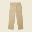 Jeans large 5 poches vert homme