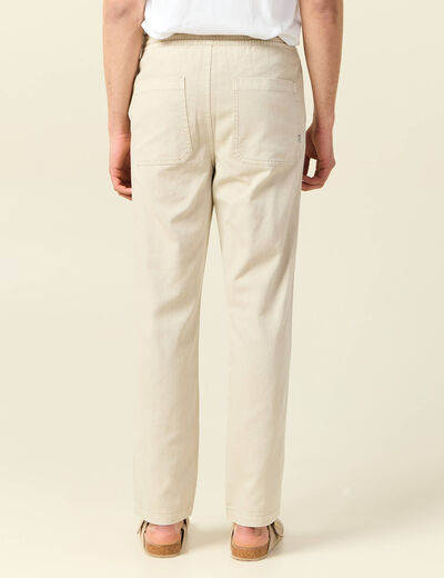 Pantalon chino sable homme