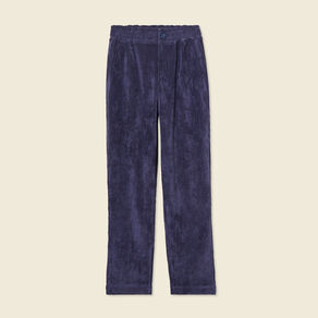 tregging velours 78eme bleu marine femme Tregging velours 7/8ème bleu marine femme