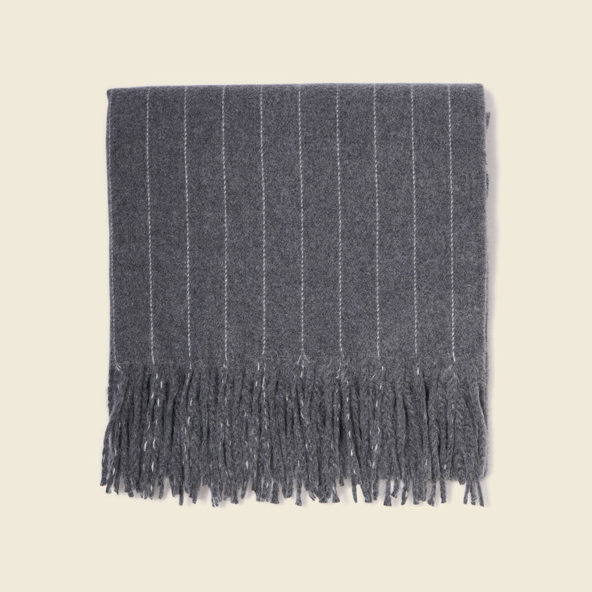 &Eacute;charpe gris fonc&eacute; homme