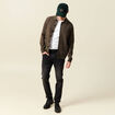 Jeans slim 5 poches longueur 32 denim noir homme