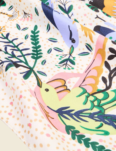 Foulard ecru femme