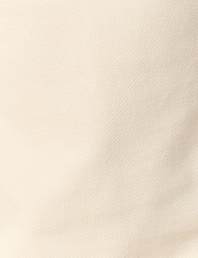 Polo manches longues sable homme