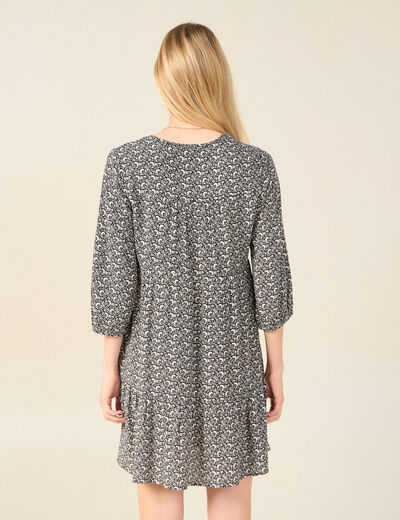 Robe éco-responsable noir femme