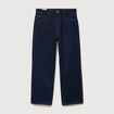 Jeans large 5 poches longueur 32 denim brut clean homme