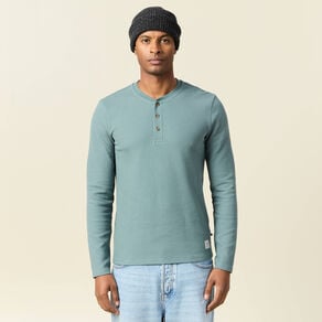 t shirt manches longues vert fonce homme T-shirt manches longues vert foncé homme