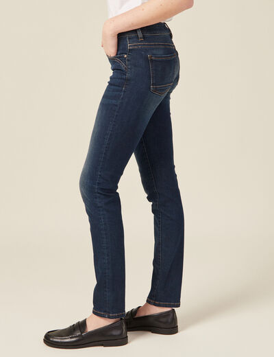 Jeans Camille - slim denim brut femme