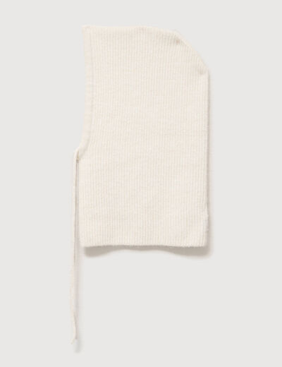 Cagoule ecru femme