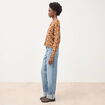 Gilet &agrave; manches longues bordeaux femme