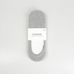 Lot 3 paires chaussettes gris clair homme
