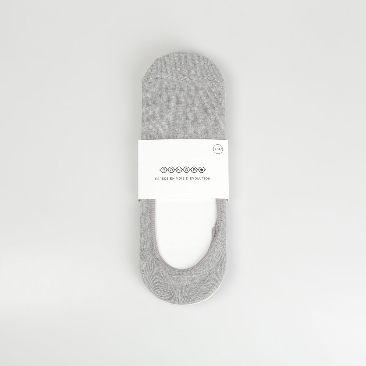Lot 3 paires chaussettes gris clair homme