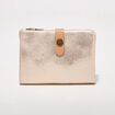 Portefeuille beige femme