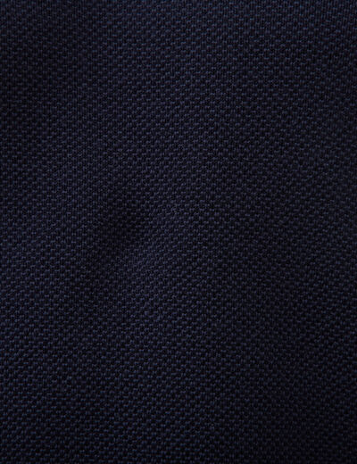 Pull col rond manches longues bleu marine homme