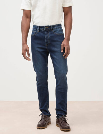 Jeans skinny tapered denim brut homme