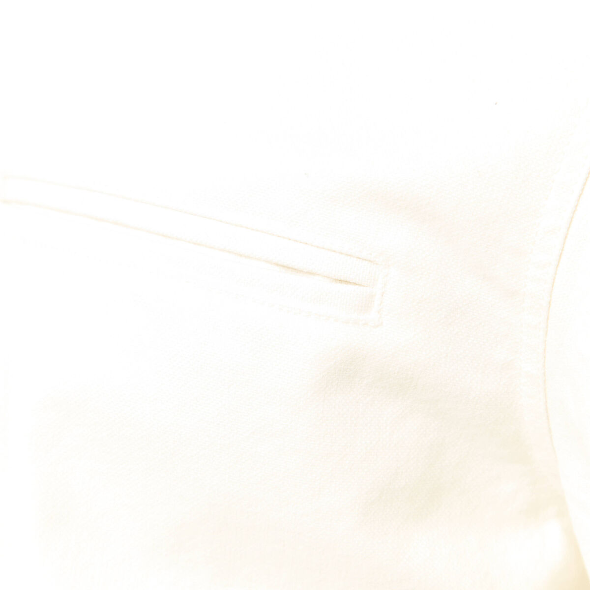 Blouson manches longues en coton ecru homme