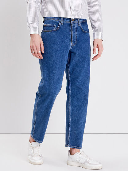 Jeans regular denim stone homme