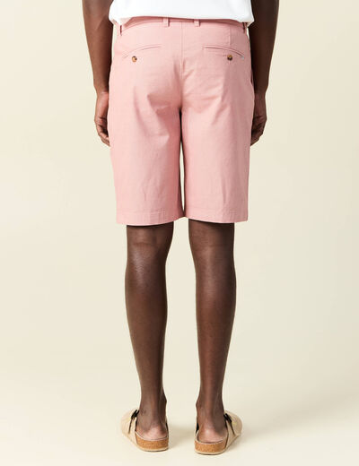 Short rose clair homme