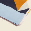 Foulard bleu marine femme