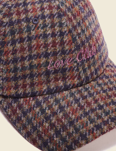 Casquette multicolore femme