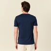 T-shirt manches courtes bleu marine homme