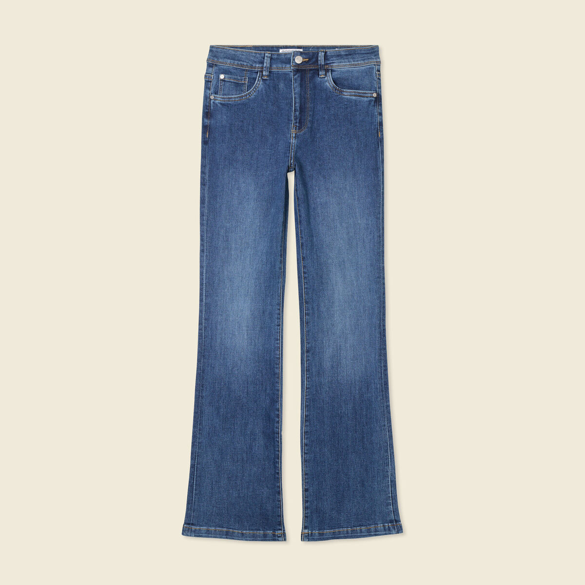 Jeans Yoko - bootcut denim stone femme