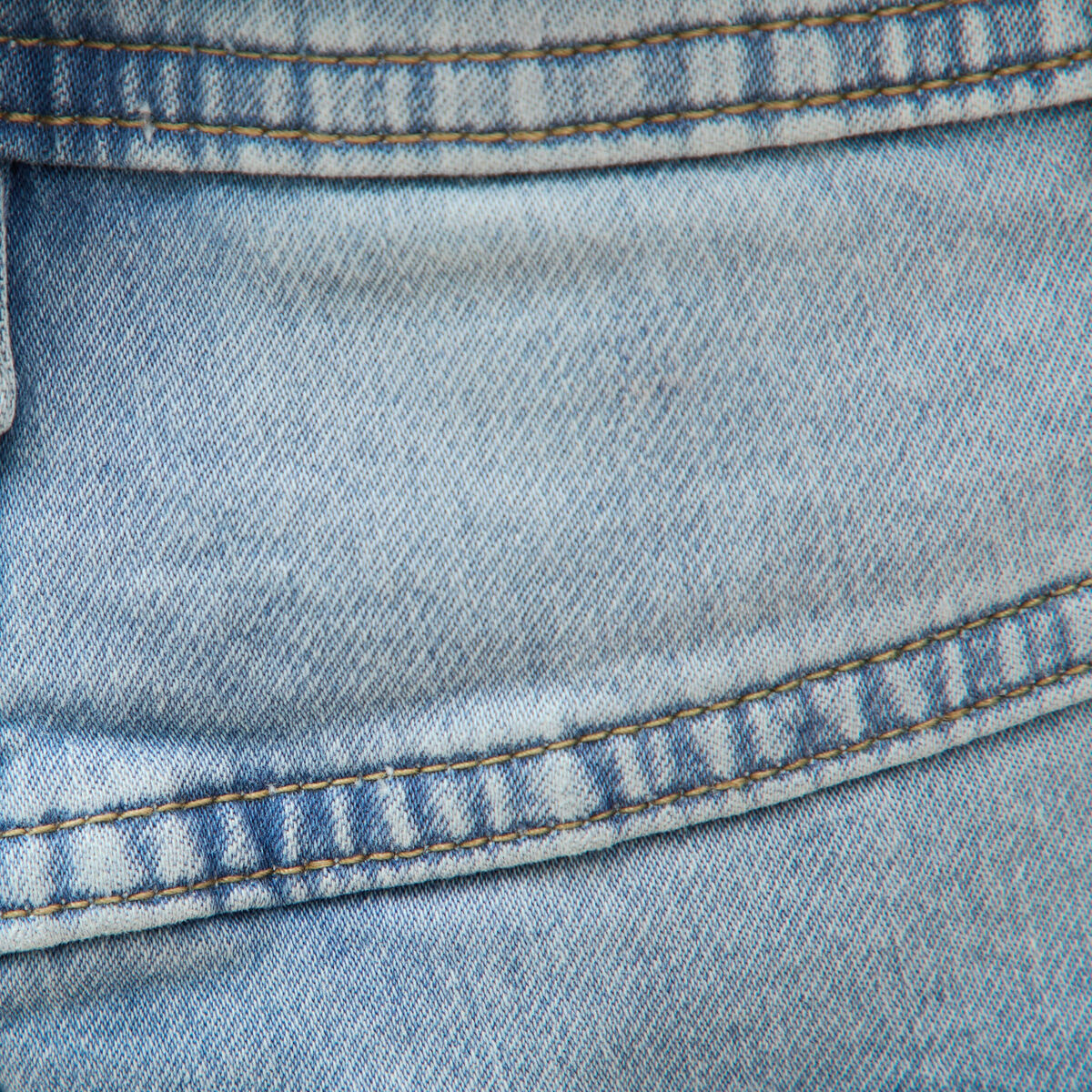 Bermuda en jeans denim bleach homme