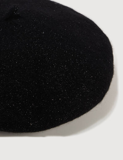 B&eacute;ret noir femme