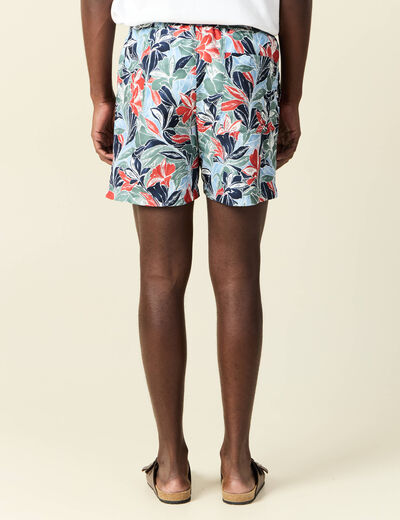 Short de bain bleu marine homme