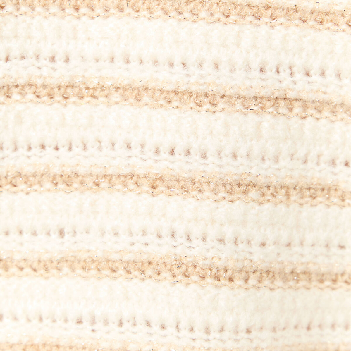 Pull manches longues ecru femme